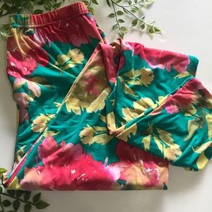 Agnes and Dora Floral Leggings